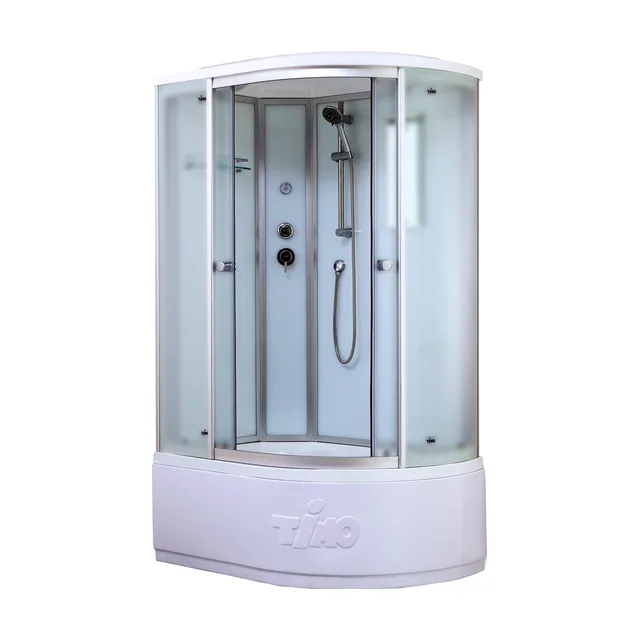 Timo Standart T-6620 Silver Fabric L душевая кабина (120*85*220), турецкая баня хамам