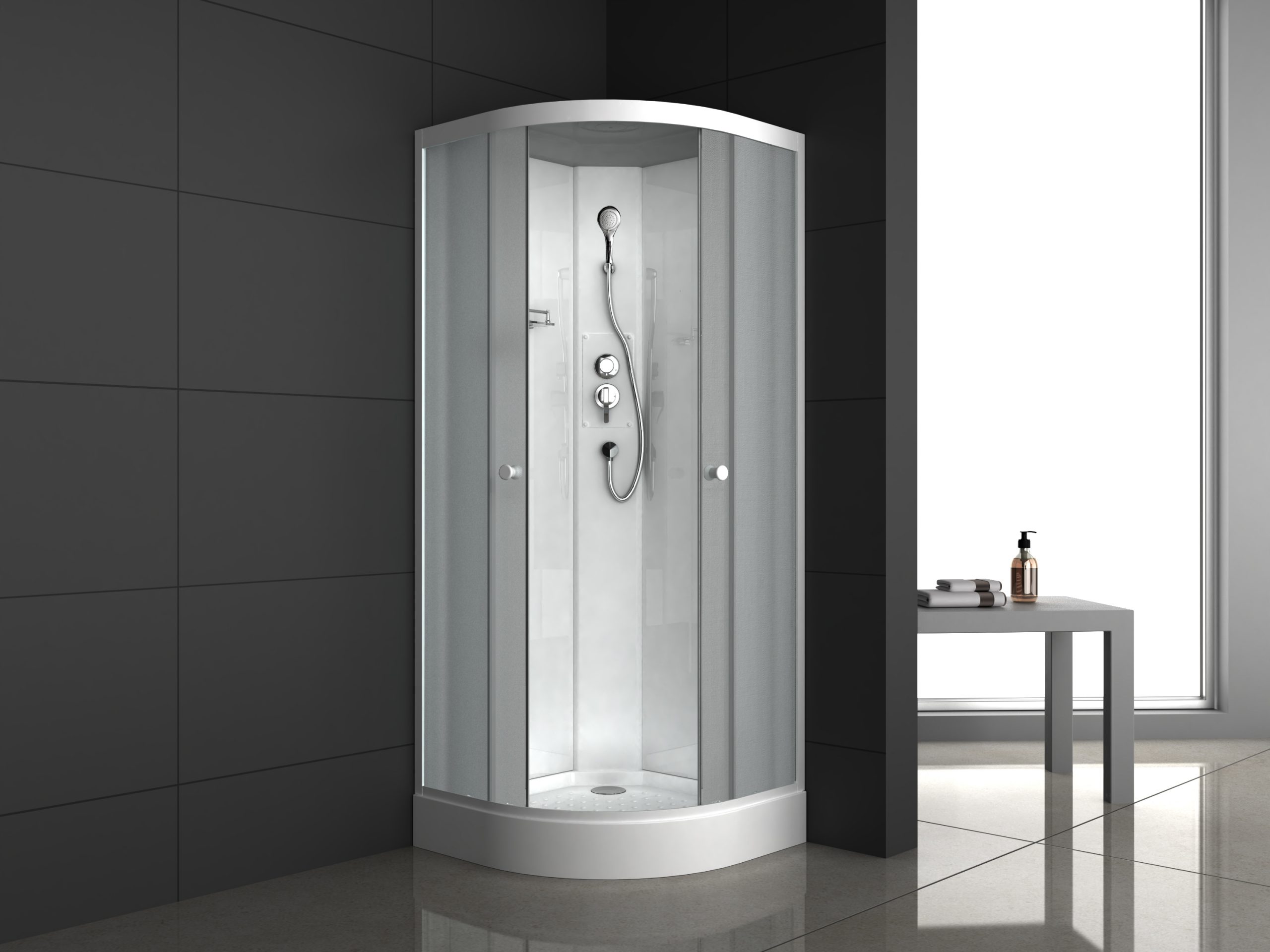 Душевая кабина BST — 8520 м/с f (85*85) н/п 85 x 85 x 210