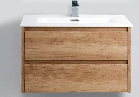 Тумба с раковиной BelBagno Крафт (Kraft) 80 натуральный дуб Небраска