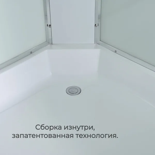 AvaCan Душевая кабина EM3010NT без крыши прозрачная
