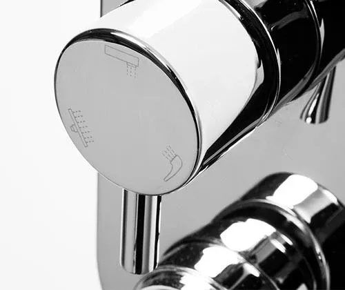 Смеситель WasserKRAFT Dinkel 5871 для ванны и душа скрытый монтаж. Переключатель на 3 выхода