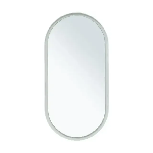 Зеркало Allen Brau Infinity 1.21016.WT 50*100 с Led-подсветкой и инфракрасным выключателем белое матовое
