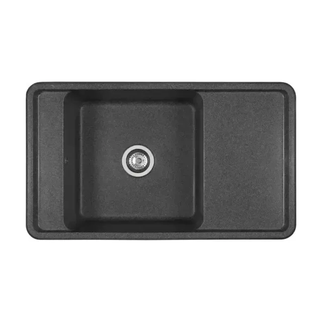 Мойка для кухни AQUATON Беллис 87 графит 1A724832BS210