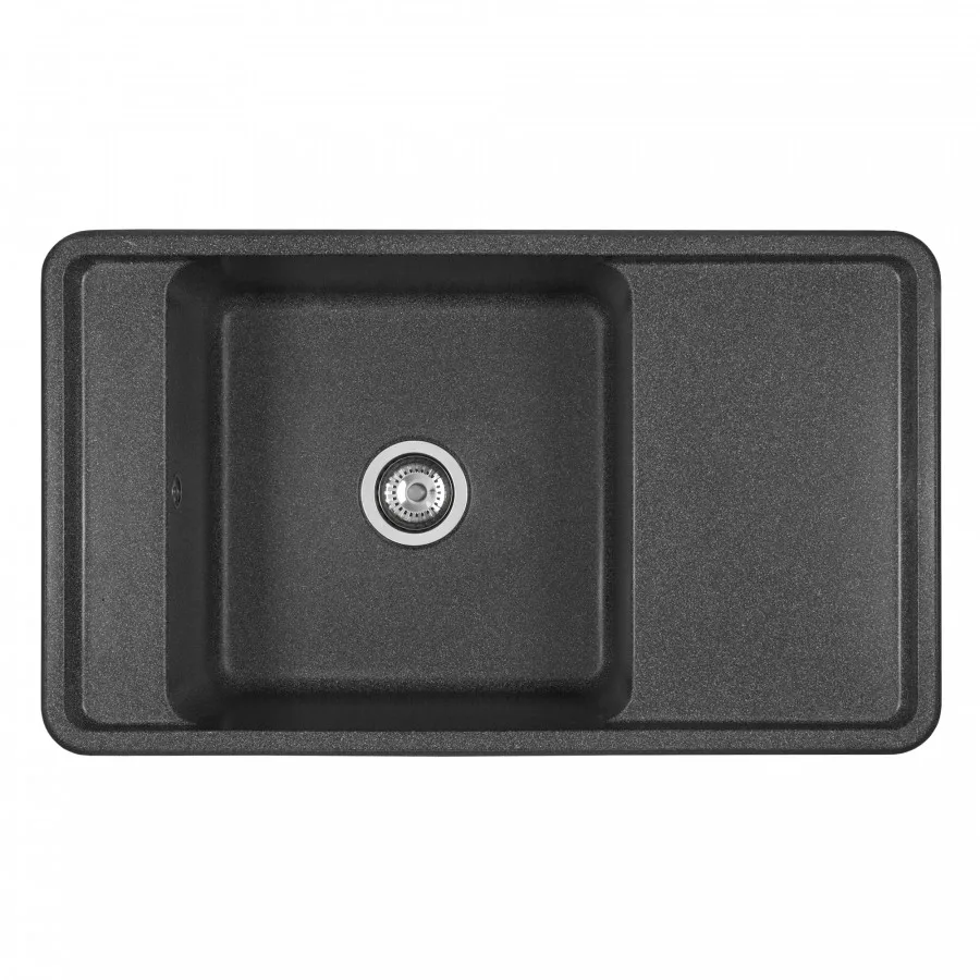 Мойка для кухни AQUATON Беллис 87 графит 1A724832BS210