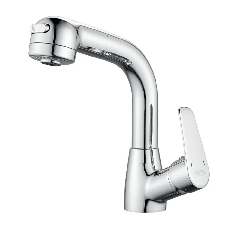 Смеситель Raffine F291 для раковины многофункциональный хром