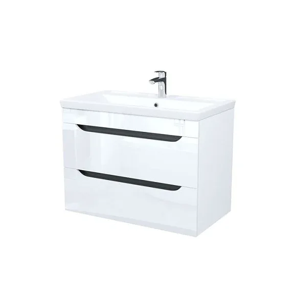 Тумба с раковиной Iddis подвесная Рэй (Ray) RAY80W0i95K 80 см белый