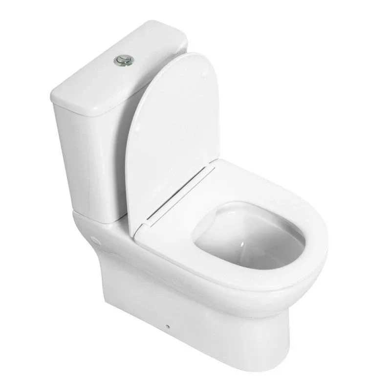 Унитаз-компакт BelBagno Энергия (Energia) BB8134CPR/SC 36*62,5 с крышкой-сиденьем дюропласт плавное закрывание