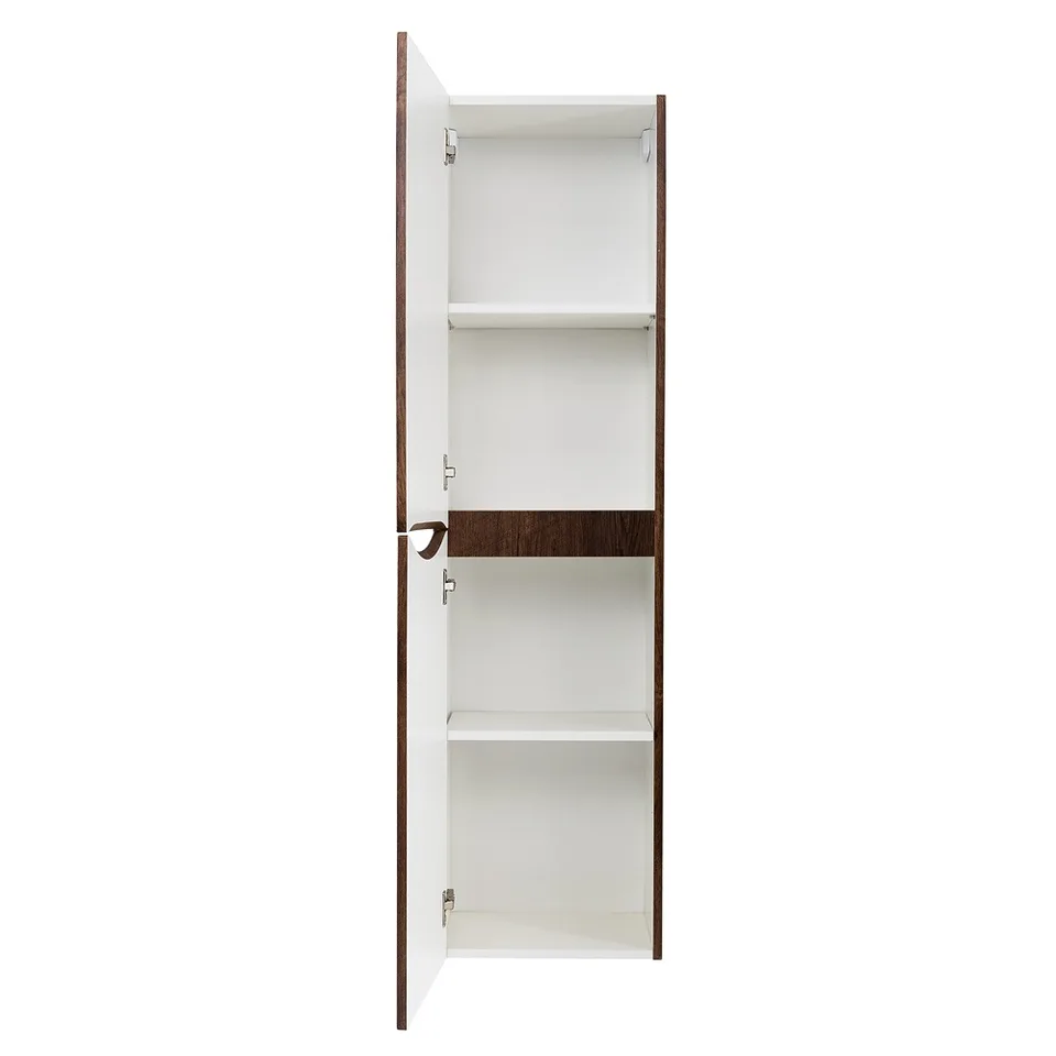 Шкаф подвесной BelBagno FLY-MARINO-1500-2A-SC-RW-P-L Rovere Moro, левый