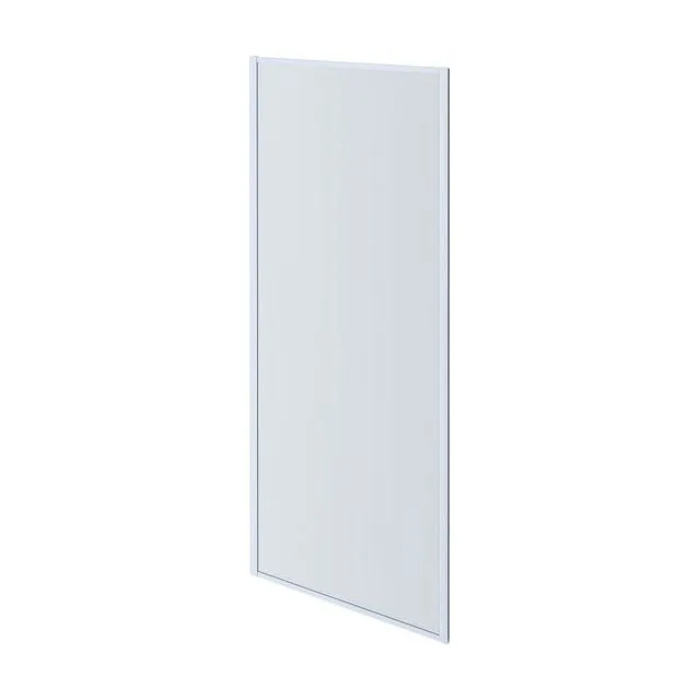 AQ NAA 6310-90 (новый артикул AQ ARI WA 09020CH) Неподвижная душевая стенка 900x2000, для комбинации с дверью, профиль хром, стекло прозрачное