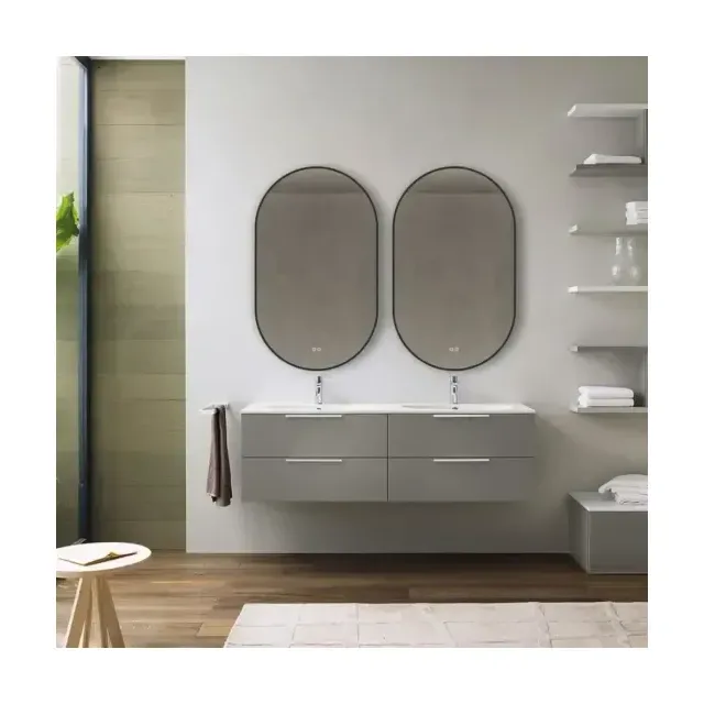 Зеркало Vincea VLM-3AU900B-2 50*90 с ЛЕД-подсветкой и функцией антизапотевания,сенсорный выключатель