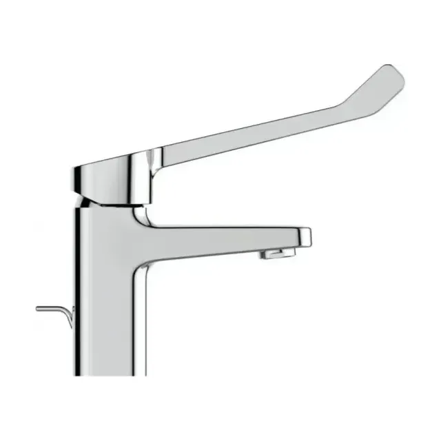 Смеситель Ideal Standard Ceraplan BD218AA для раковины локтевой с донным клапаном хром