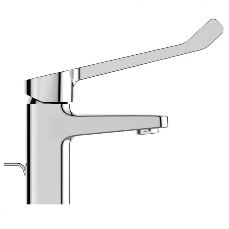 Смеситель Ideal Standard Ceraplan BD218AA для раковины локтевой с донным клапаном хром
