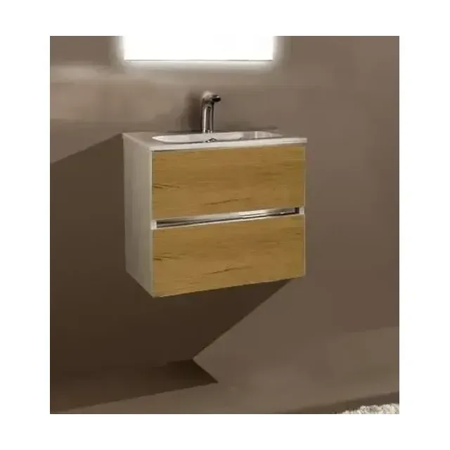 Тумба с раковиной SanVit Кубэ-2 70 белый глянец/на выбор