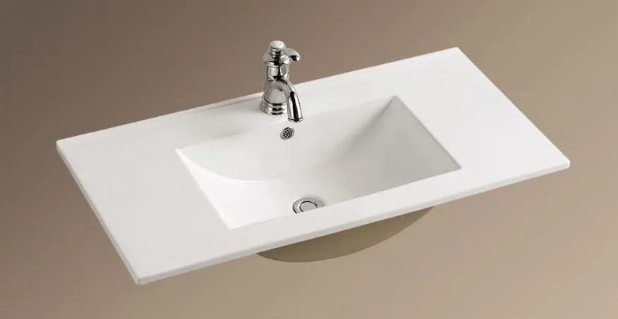 Встраиваемая раковина WeltWasser Deilbach 7506-90 91*47