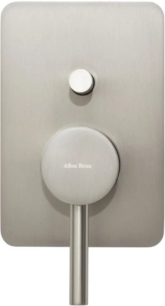 Смеситель Allen Brau Priority 5.31011-BN для ванны и душа, 2 выхода, Easy box, никель браш