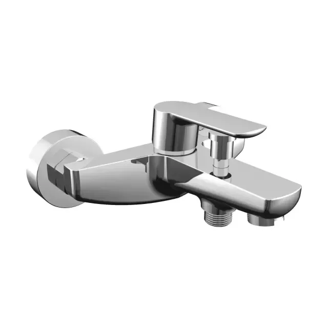 Смеситель для ванны с коротким изливом AZARIO SEVIO, хром (AZ-15950501)
