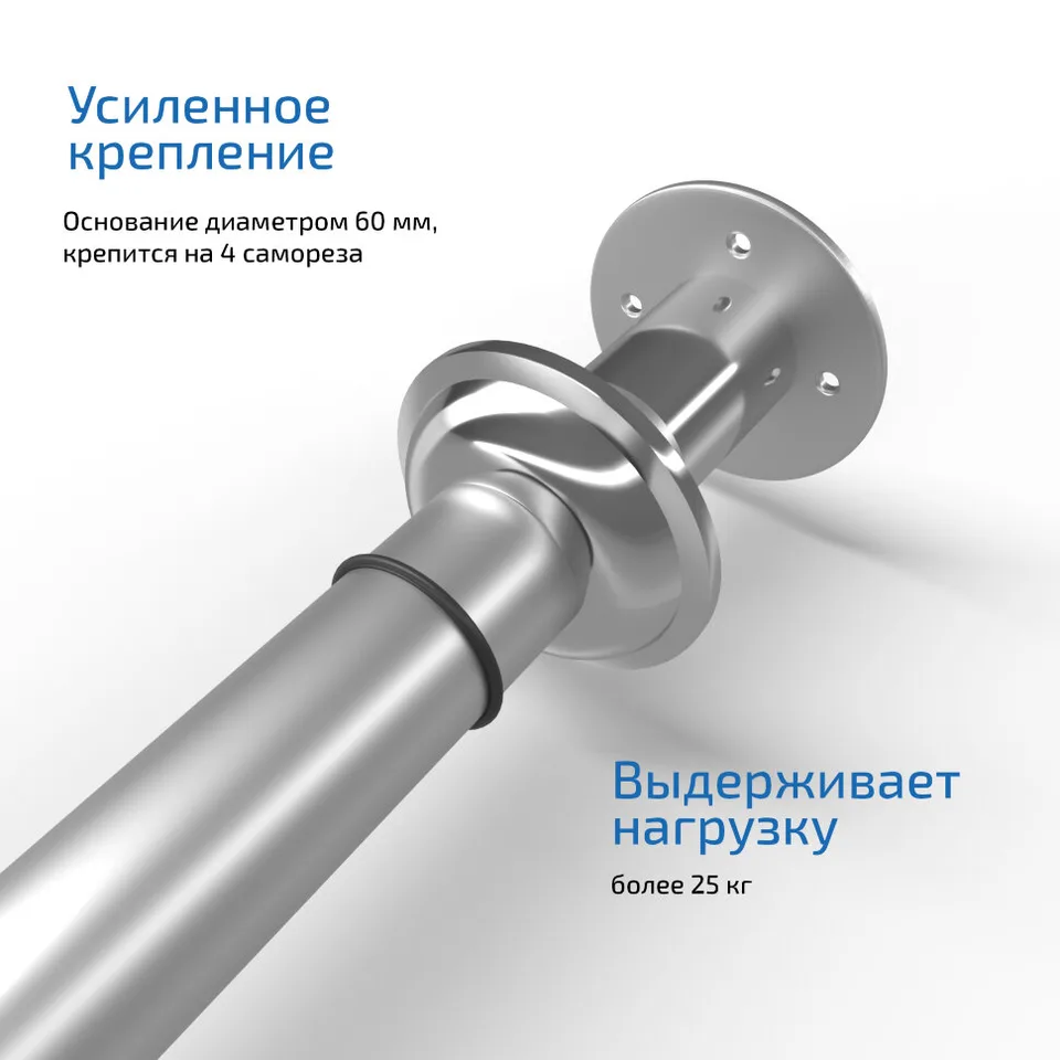 Карниз для квад., поддона 90×90 см