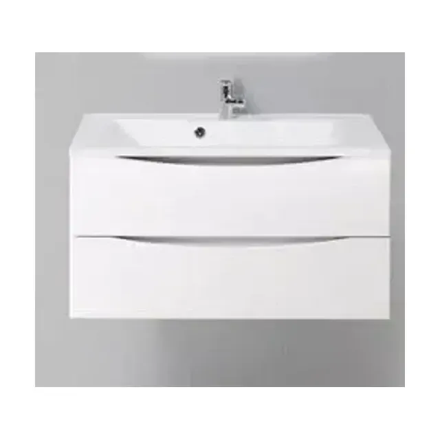 Тумба с раковиной BelBagno Марино (Marino) 90 белый глянец подвесная