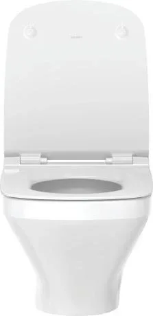 Подвесной унитаз Duravit Durastyle 37*54 безободковый с крышкой-сиденьем микролифт Slim