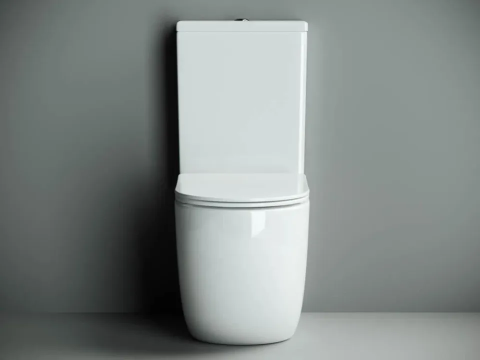 Унитаз-компакт Ceramicanova Metropol Rimless CN4001 34*62 безободковый с крышкой-сиденьем микролифт Slim