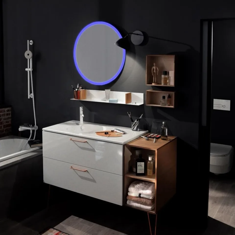 Зеркало Silver Mirrors Perla RGB 77 с Led-подсветкой сенсорный выключатель