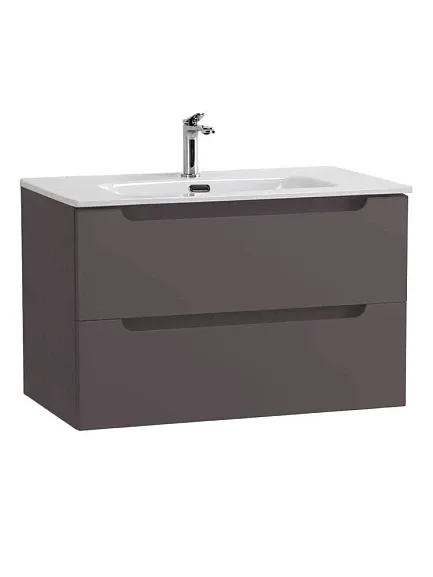 Комплект мебели BelBagno Этна (Etna) 80 темно-серый матовый (раковина BB800ETL)