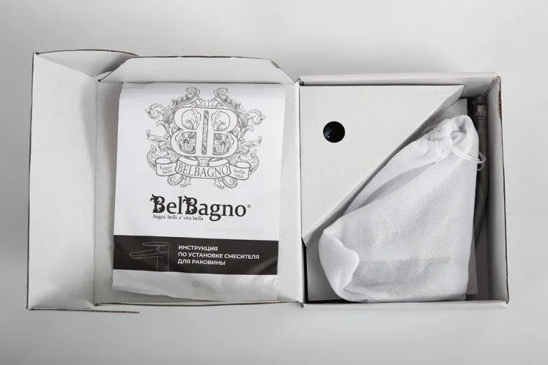 Смеситель BelBagno Марино (Marino) BD-CRM-W0 для биде без донного клапана