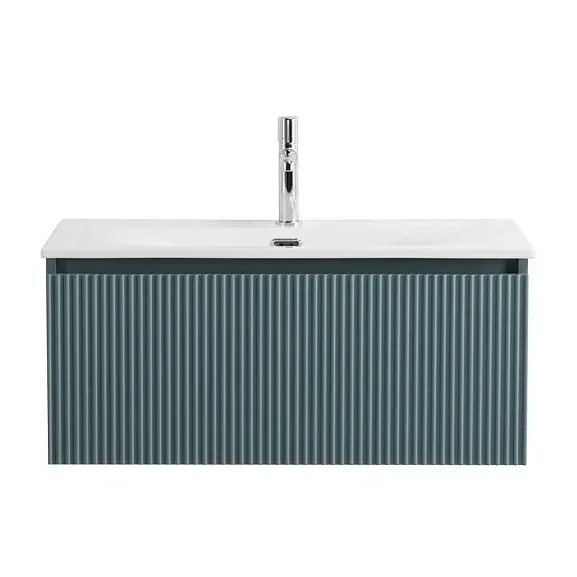 Тумба с раковиной BelBagno Уно (Uno) 80 голубая матовая