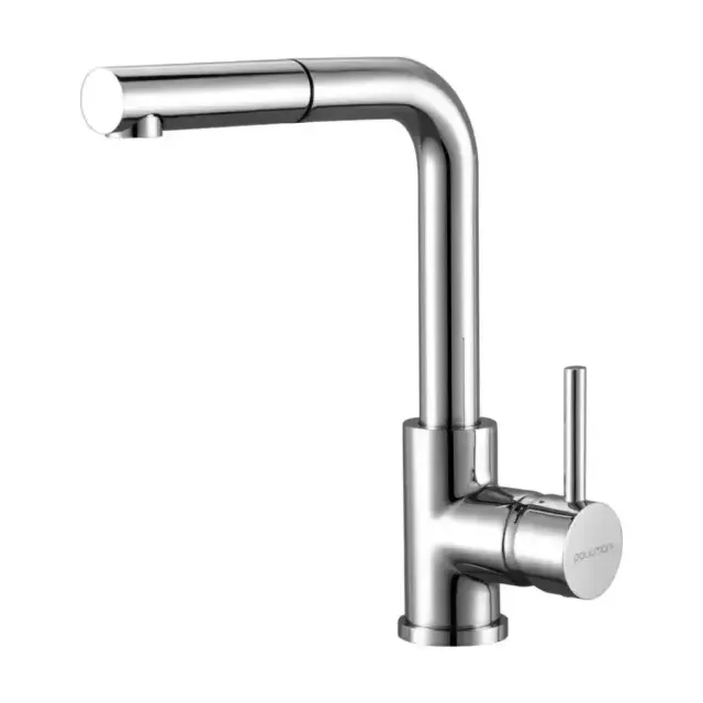 Смеситель Paulmark Kassel Ka214311-CR для кухни с выдвижным изливом хром
