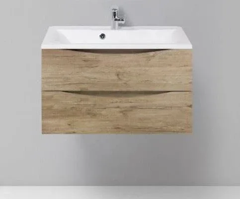 Тумба с раковиной BelBagno Марино-H60 (Marino-H60) 80 натуральный дуб (с раковиной BB800/450-LV-MR-AST)