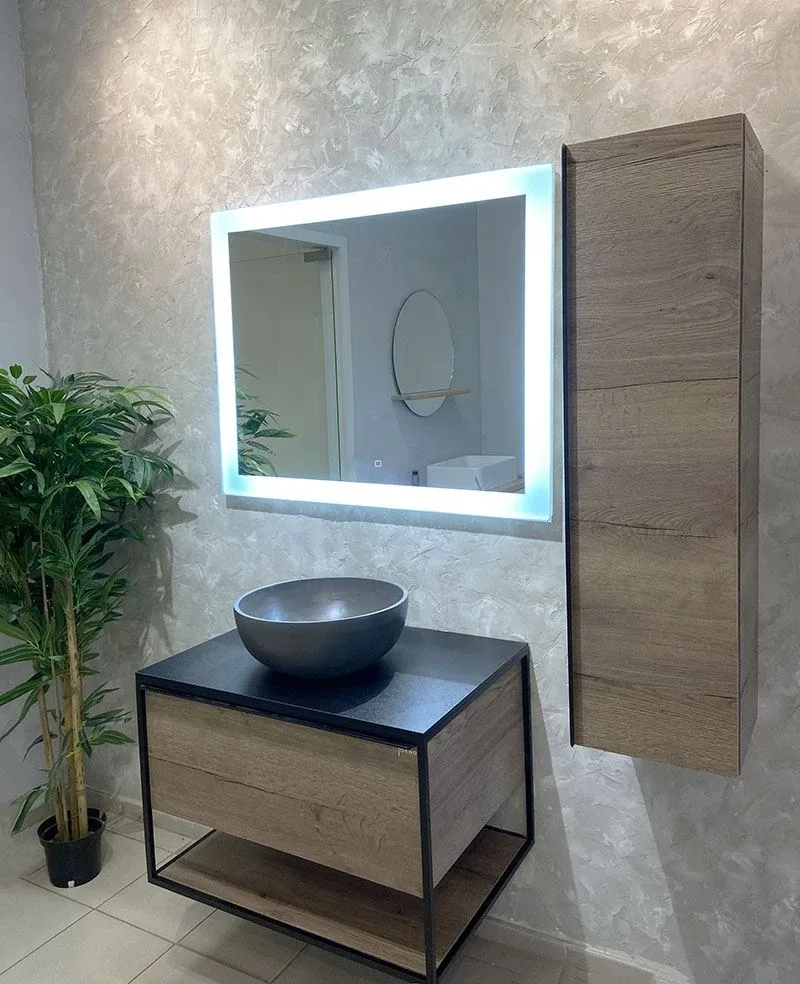 Зеркало Silver Mirrors Норма 100*80 с Led-подсветкой сенсорный выключатель