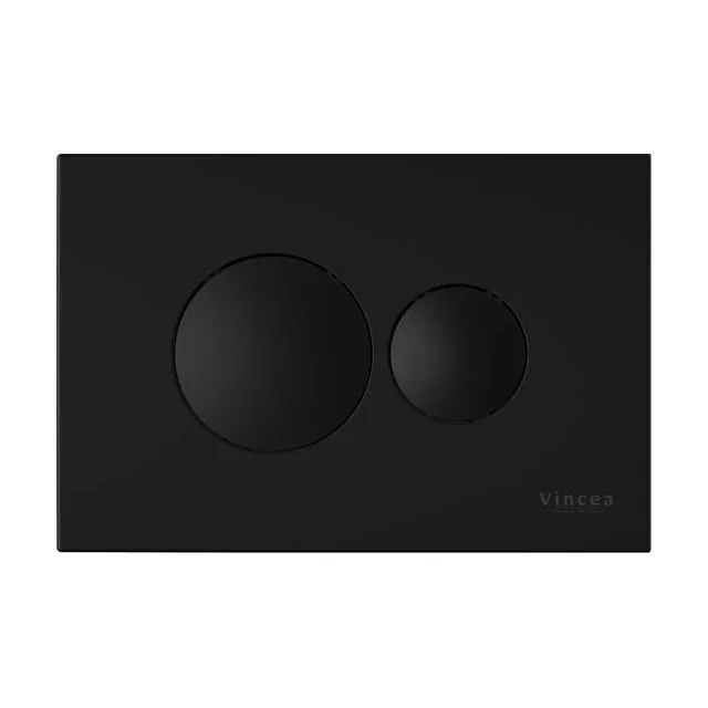 Кнопка смыва Vincea VFP-731MB, цвет матовый черный
