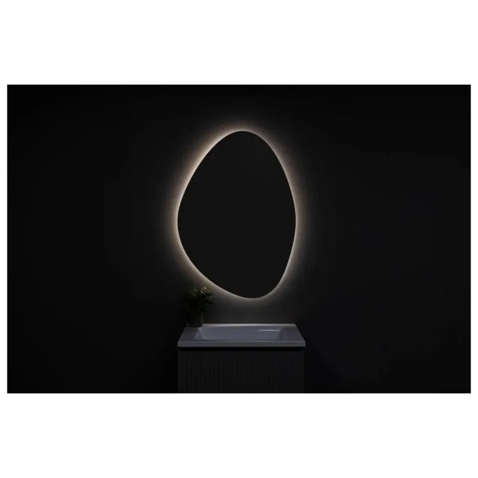 Зеркало Silver Mirrors Lucas Black-TX 70*100 с интерьерной Led-подсветкой инфракрасный выключатель