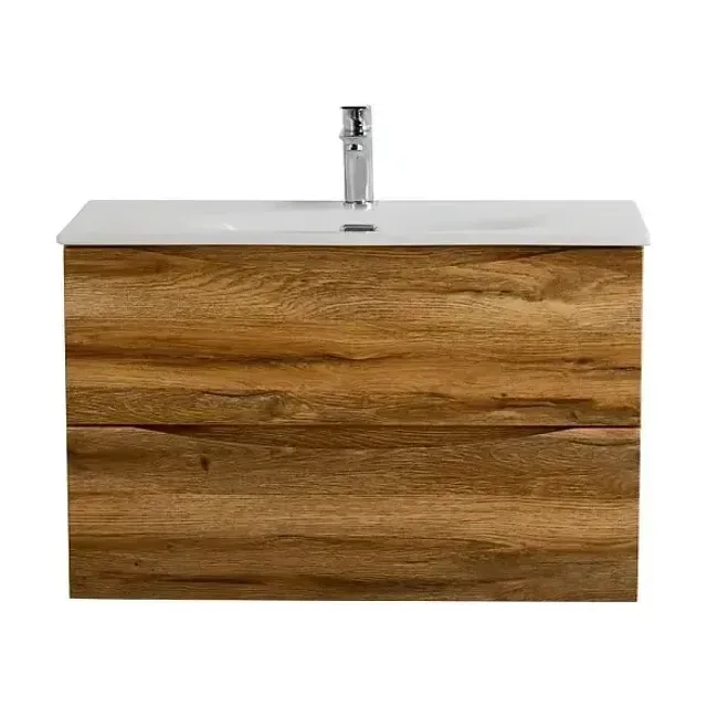 Тумба с раковиной BelBagno Marino-Cer-Mini 80 дуб рустик