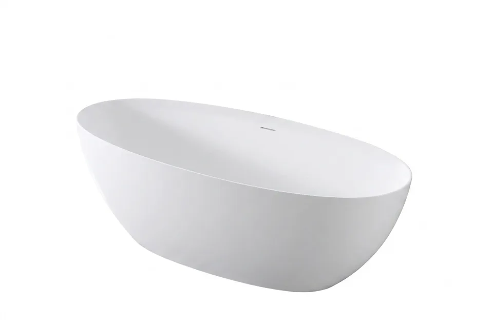 Ванна из искусственного камня Solid Surface CEZARES CZR-LIBERTA-170-76-56-SSB