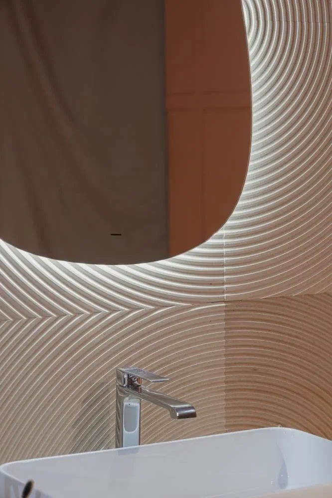 Зеркало Silver Mirrors Молекула/Molecula 56,9*79,6 с Led-подсветкой инфракрасный выключатель