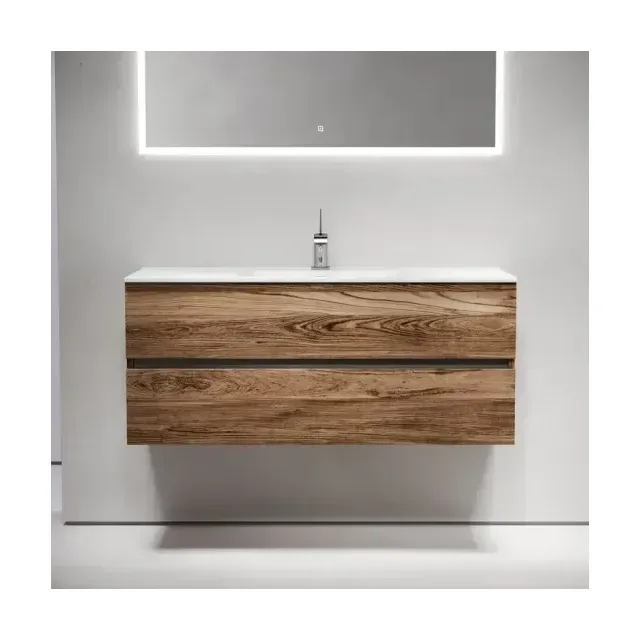 Тумба под раковину Sancos Урбан (Urban) 119 см UR120-1ECH настенная универсальная 2 ящика