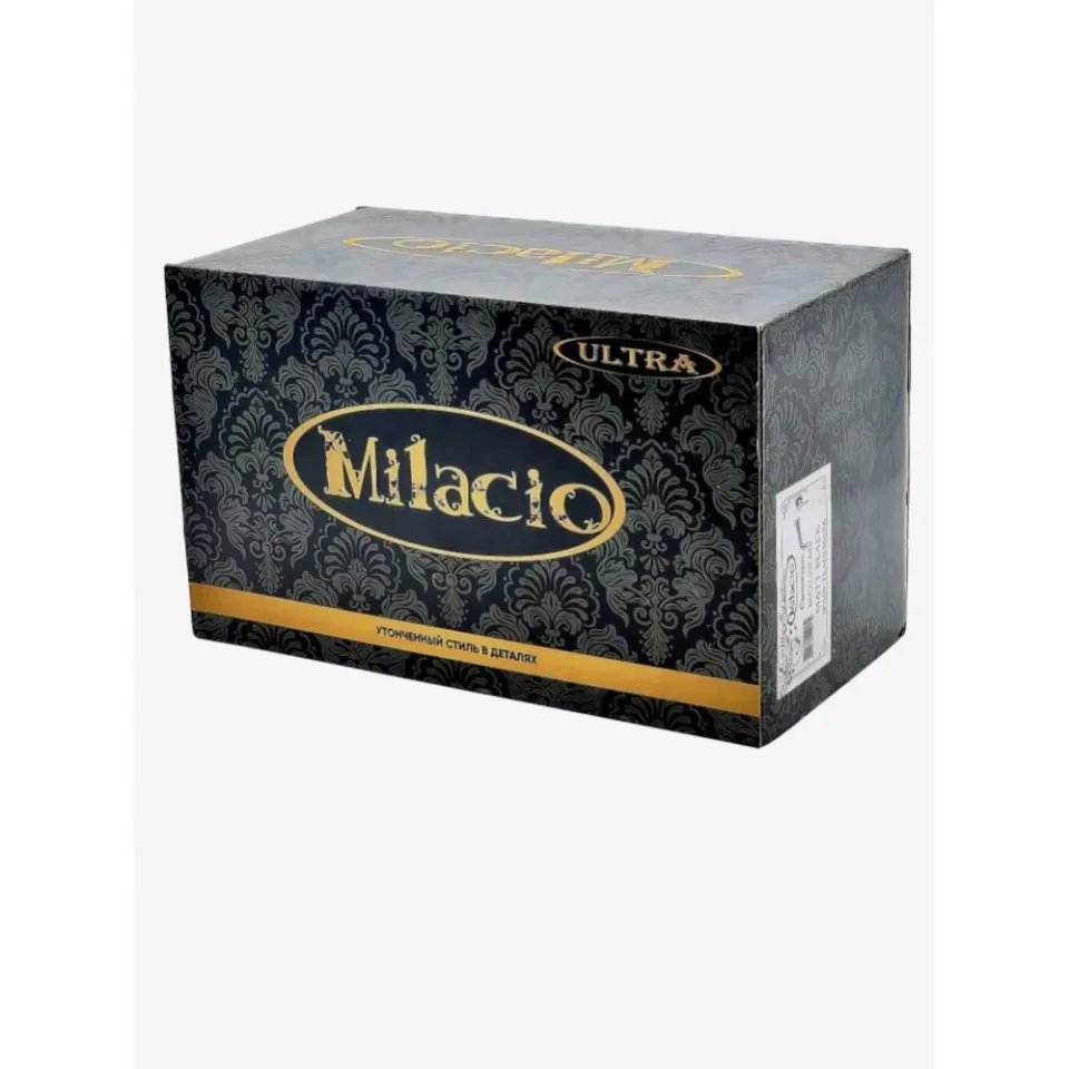 Смеситель Milacio Ultra MCU.552.SS для раковины скрытый монтаж нержавеющая сталь