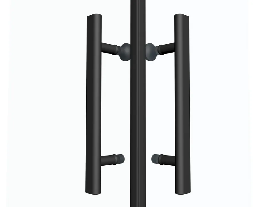 Timo Premium ILMA Black 902 R душевая кабина с крышей, хамам и стульчиком 120*80*222