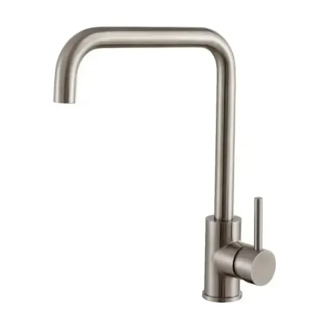 Смеситель Haiba HB70304-4 для кухни сталь матовая