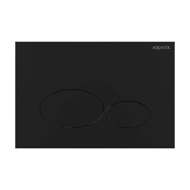 Панель смыва KDI- 0000074 (GLD) черный матовый
