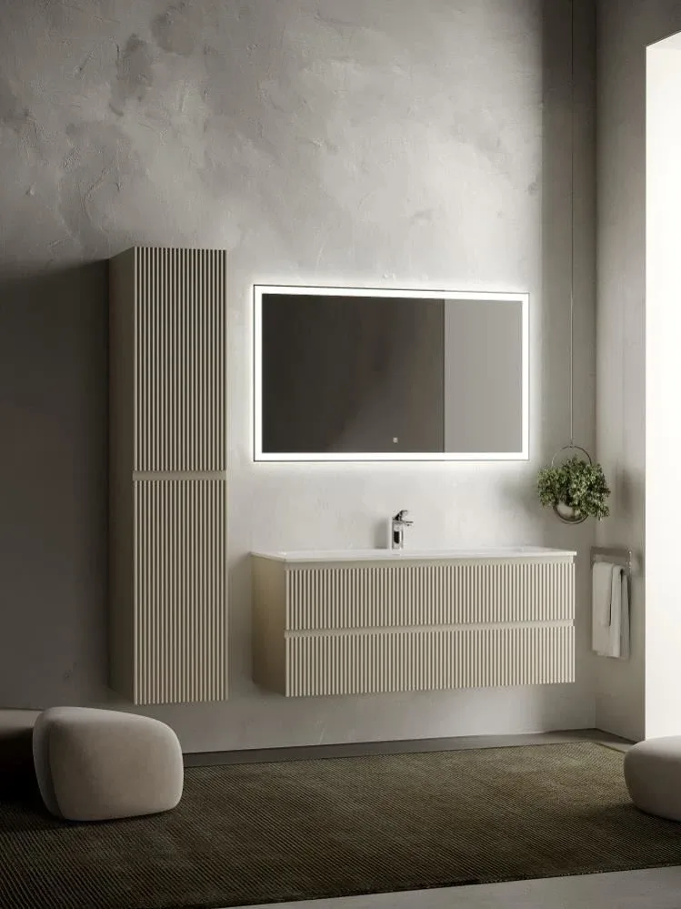 Тумба под раковину Sancos Сноб Р/Snob R 120 Beige Soft