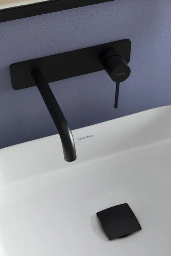 Смеситель Allen Brau Glority 5.51004-31 для раковины скрытый монтаж черный матовый