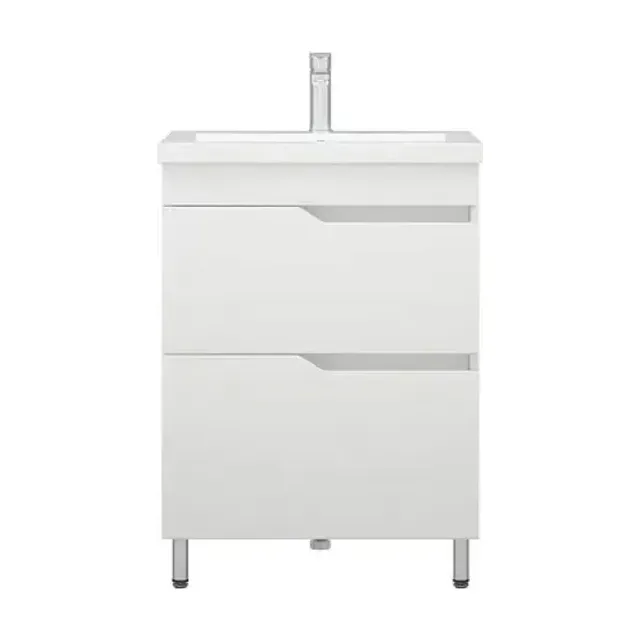 Тумба с раковиной Corozo Теона 60 Z2, белая