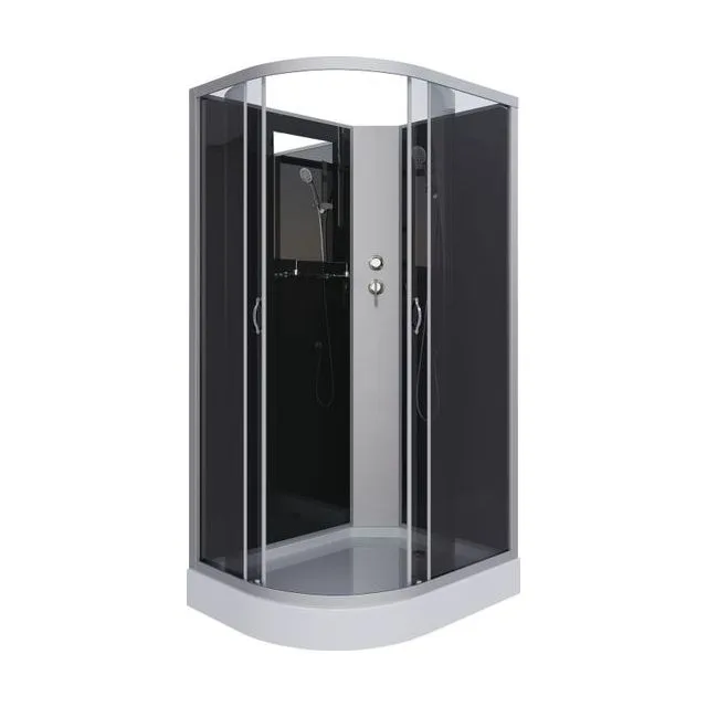 Душевая кабина Niagara Classic NG-3512-14RBK (120х80х200) низкий поддон(13см),стекло тонированное