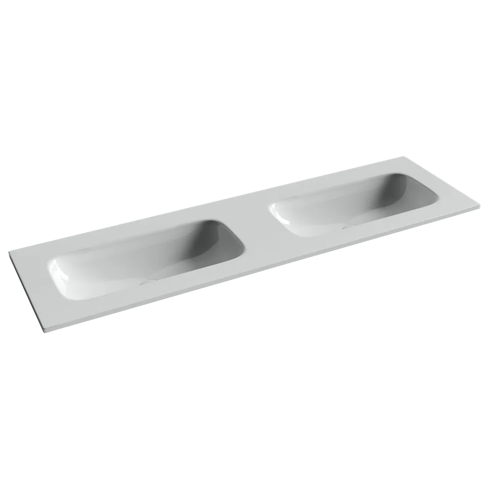 Раковина из сантехнического фарфора Ceramica Nova Грация (Grace) 161 см CN7023wx накладная цвет белый