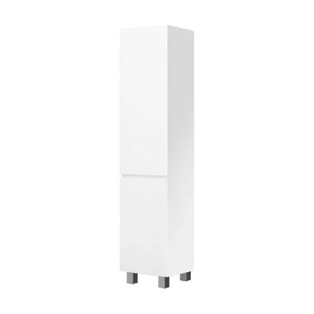 Шкаф-пенал Эстет Dallas Luxe 40 L напольный белый ФР-00001949
