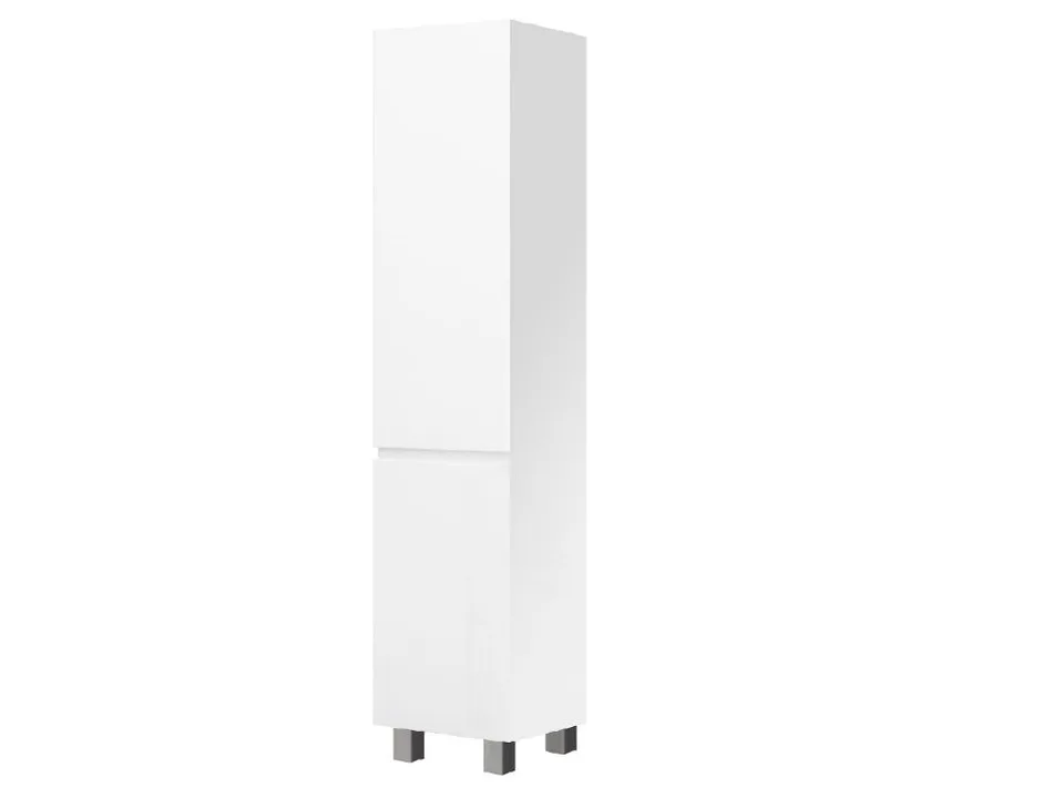 Шкаф-пенал Эстет Dallas Luxe 40 L напольный белый ФР-00001949