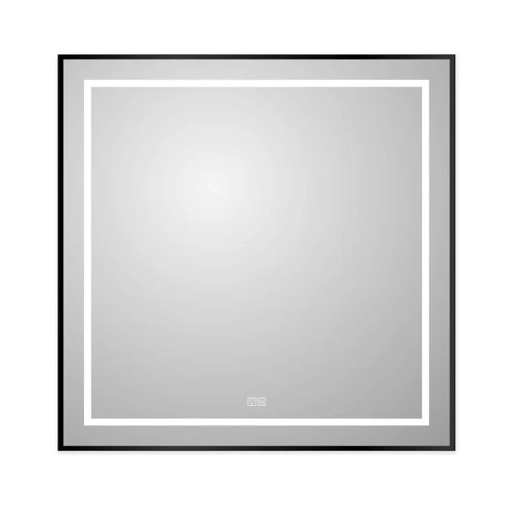 Зеркало BelBagno SPC-KRAFT-900-800-LED-TCH-WARM-NERO