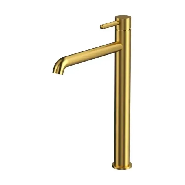 Смеситель Whitecross Y Brushed Gold Y1213GLB для раковины брашированное золото